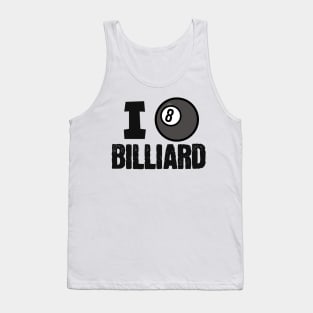 I love billiard ball Tank Top